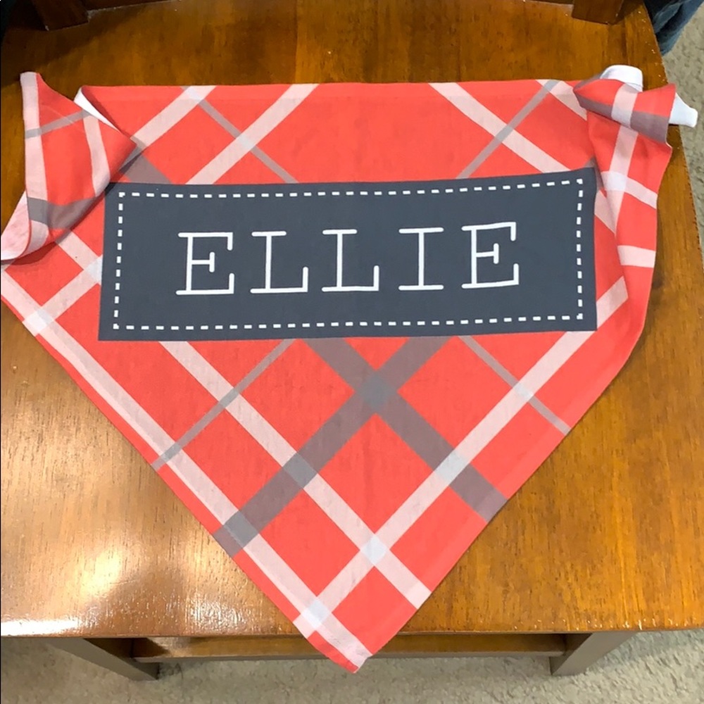 “Ellie” dog bandana